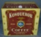 Konqueror Coffee Store Bin.