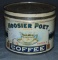 Hoosier Poet One Pound Coffee Tin.