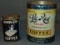 Lot of Two Coffee Tins.