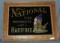 National Fire Insurance Reverse On Glass Sign