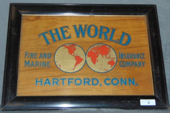World Fire & Marine Insurance Company Sign