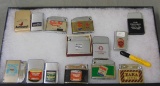 Fabulous Lot of Coffee Advertising Lighters.