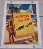 Weimer Pursell. American Airlines Poster.