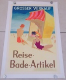 Grosser Verkauf. Poster.