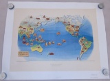 Covarrubias. 1940. Map Poster.