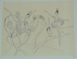 Al Hirschfeld. American Ballet.