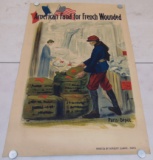 World War One Poster. American Fund.