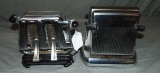 (2) Art Deco Toasters, Handyhot & Elekthermax