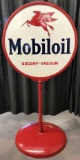 Mobiloil Pegasus Double Sided Lollipop Sign