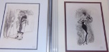 Al Hirschfeld. Lot of Two Limited Edition Lithos