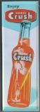 Orange Crush Soda Tin Advertising Sign