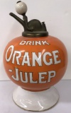 Orange Julep Syrup Dispenser