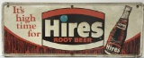 Hires Root Beer Tin Advertising Sign