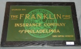 Franklin Fire Insurance Company Sign