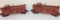 2 Lionel 2957 NYC Semi-Scale Cabooses