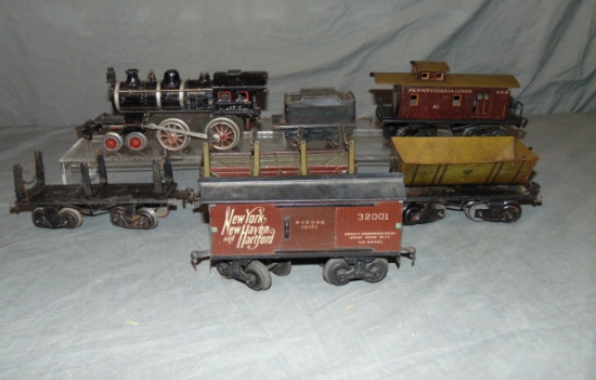 Bing American Style Steam Freight Set