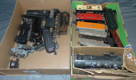 Large Lionel O Gauge Parts Lot