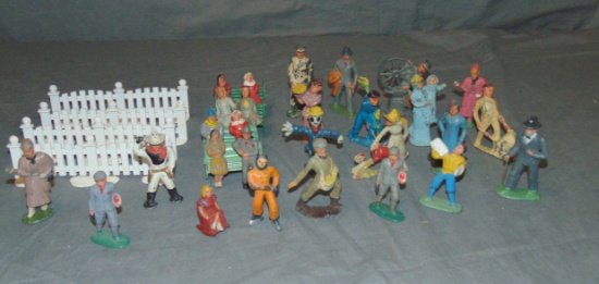 Large Group Dime Store Figures