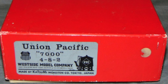 Westside HO Brass UP 7000 Steam Locomotive