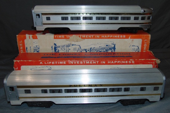 Boxed Lionel 2523 & 2521 Presidential Cars