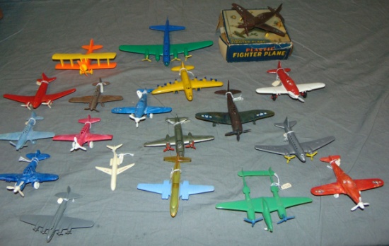 Airplane Lot. Plastic.