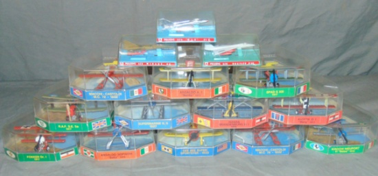 Airplane Lot. Die Cast Boxed.