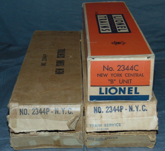 Clean Boxed Lionel 2344 NYC F3 ABA Diesels