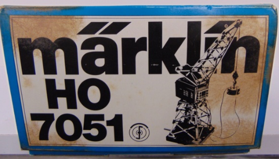 Boxed Marklin HO 7051 Magnetic Crane