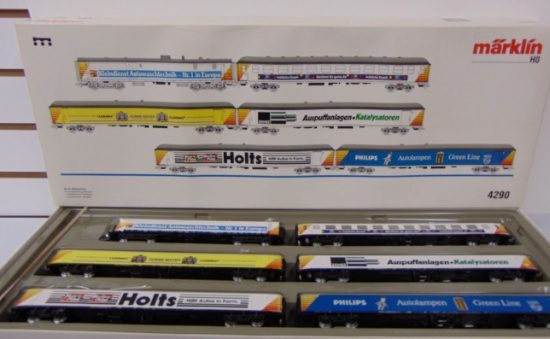 Marklin HO 4290 Shell-Mezzazug Car Set