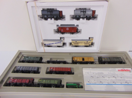 Marklin HO 4791 & 4789 Freight Car Assortments