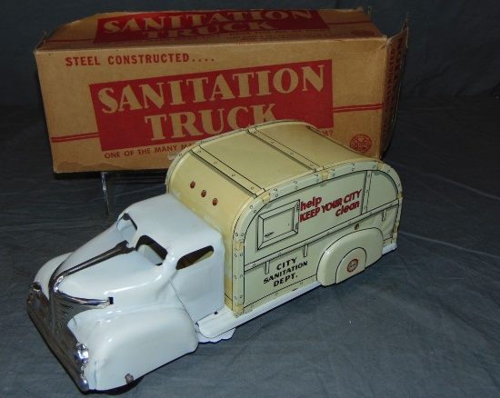 Boxed Marx Sanitation Truck