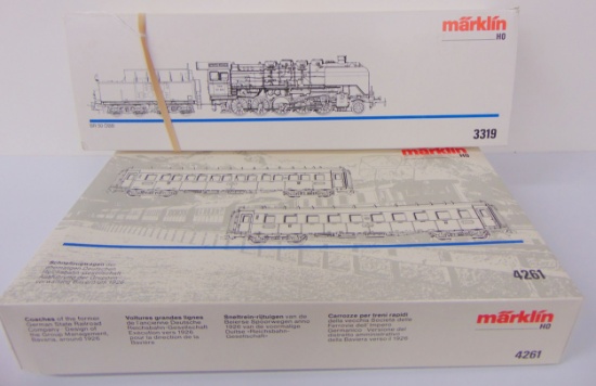 Marklin HO Train Steam Passenger Set