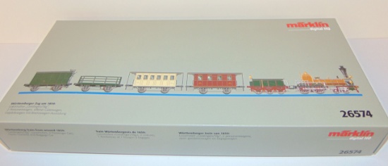 Marklin Digital HO 26574 Wurttenberger Train Set