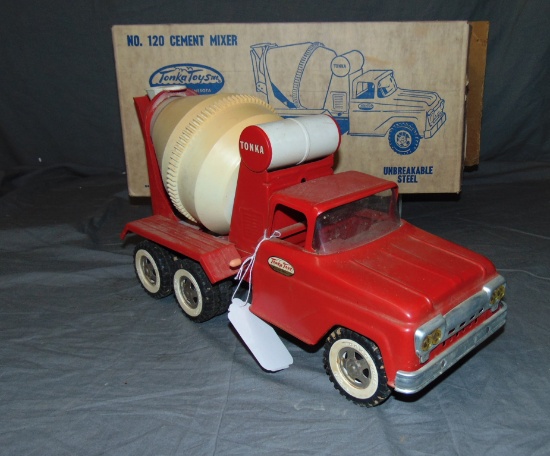 LN Boxed 1962 Tonka 120 Cement Mixer