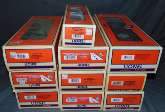 10 Lionel Modern Freight Cars