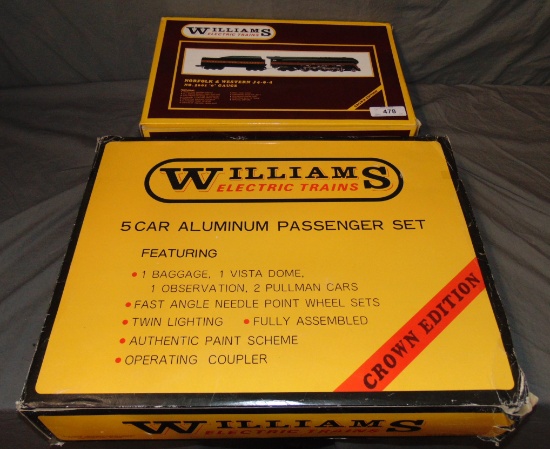 Williams N&W Steam Passenger Set