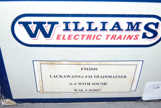 Williams FM204S Lackawanna FM AA with Sounds