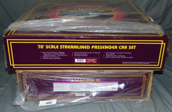 MTH SP Diesel Passenger Set
