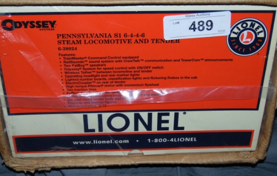 Lionel 38024 PRR S-1 Duplex Steam Loco