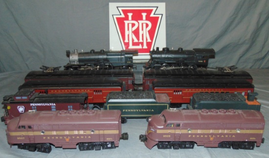 MTH PRR Train Lot, Plus