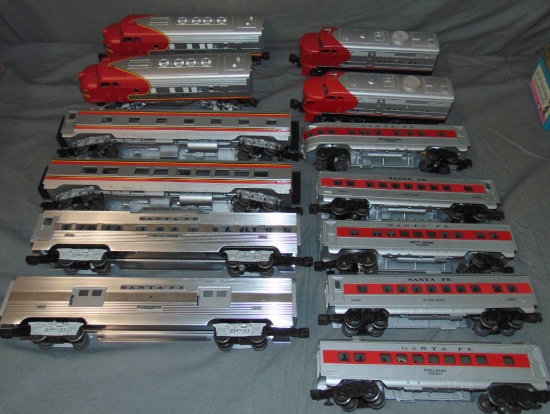 MTH Lionel Santa Fe Trains Lot