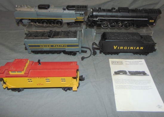 2 MTH RailKing Steam Locomotives, Plus