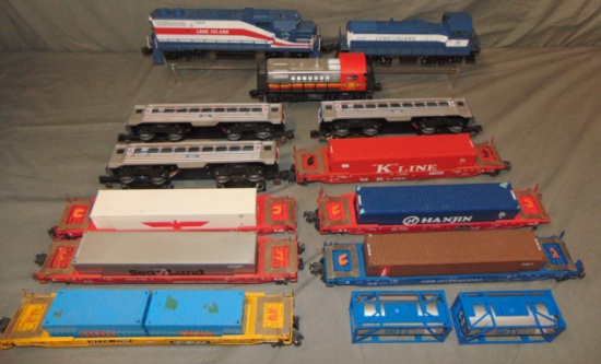 Large K-Line Train Lot