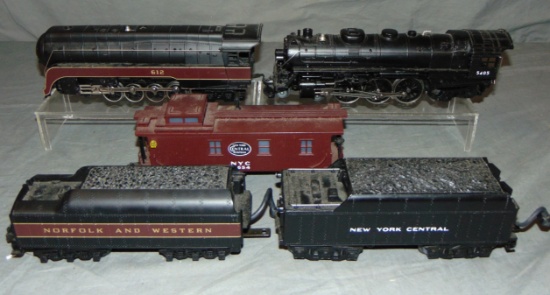 2 MTH RailKing Steam Locomotives, Plus