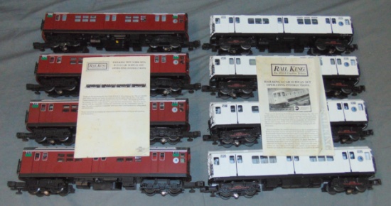 2 MTH Subway Sets