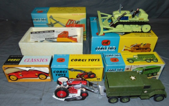 5 Boxed Corgi Vehicles