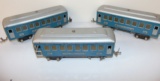 Scarce Lionel Blue 610 Passenger Cars
