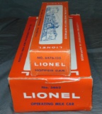 Unrun Boxed Late Lionel 3662 & 6476-135