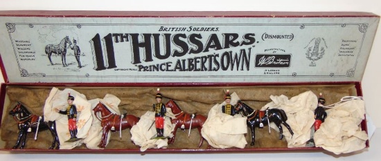 Britains. Set # 182 11th Hussars.