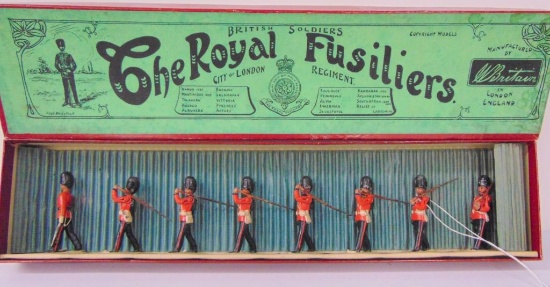 Britains Set #7. Royal Fusiliers. Pre War.